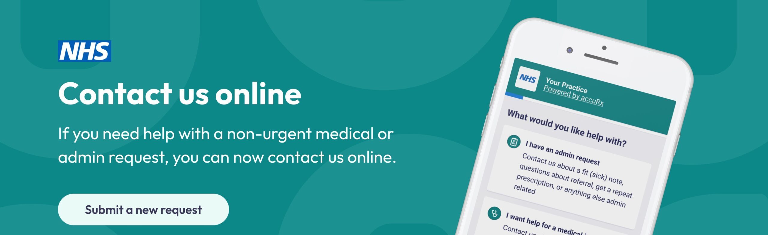 contact your gp online using an online form